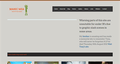 Desktop Screenshot of manicmea.com